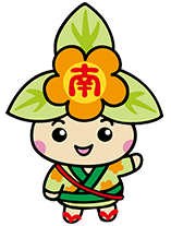 学校キャラクターの写真