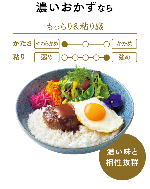 お茶漬けならしゃっきりやわらか